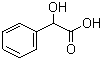 structure of CAS# 611-72-3, DL-Mandelic acid;DL-2-hydroxy-2-phenylacetic acid; (+/-)-alpha-Hydroxyphenylacetic acid