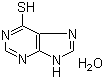 structure of CAS# 6112-76-1, 6-Mercaptopurine monohydrate;6-Purinethiol monohydrate; 6-Thiohypoxanthine monohydrate