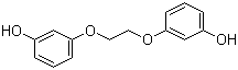 structure of CAS# 61166-00-5, 3,3'-Ethylenedioxydiphenol;1,2-Bis(3-hydroxyphenoxy)ethane
