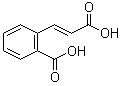 结构式 CAS# 612-40-8, 2-羧基肉桂酸
