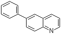 structure of CAS# 612-95-3, 6-Phenylquinoline