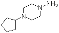 1-Amino-4-cyclopentylpiperazine molecular structure (CAS 61379-64-4)