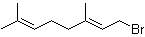 反式-溴化香叶基分子结构 (CAS 6138-90-5)