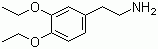structure of CAS# 61381-04-2, 3,4-Diethoxyphenethylamine;3,4-Diethoxyphenyl-ethyl-amine
