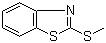 2-甲硫基苯并噻唑分子结构 (CAS 615-22-5)