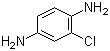 structure of CAS# 615-66-7, 2-Chloro-1,4-diaminobenzene;2-Chloro-p-phenylenediamine