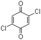 structure of CAS# 615-93-0, 2,5-Dichlorobenzo-1,4-quinone