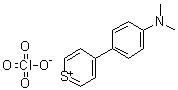 4-[4-(Dimethylamino)phenyl]thiopyrylium perchlorate molecular structure (CAS 61548-71-8)