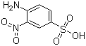 structure of CAS# 616-84-2, 2-Nitroaniline-4-sulfonic acid;4-Amino-3-nitrobenzene-1-sulfonic acid