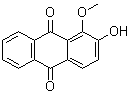 结构式 CAS# 6170-06-5, 茜素 1-甲基醚
