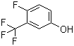 structure of CAS# 61721-07-1, 4-Fluoro-3-(trifluoromethyl)phenol;3-Trifluoromethyl-4-fluorophenol