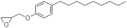 4-壬基苯缩水甘油醚分子结构 (CAS 6178-32-1)