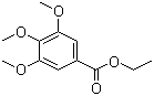 3,4,5-三甲氧基苯甲酸乙酯分子结构 (CAS 6178-44-5)