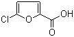 structure of CAS# 618-30-4, 5-Chlorofuran-2-carboxylic acid;5-Chloro-2-furoic acid