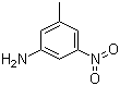 结构式 CAS# 618-61-1, 3-甲基-5-硝基苯胺
