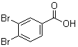 结构式 CAS# 619-03-4, 3,4-二溴苯甲酸