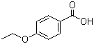 结构式 CAS# 619-86-3, 对乙氧基苯甲酸; 4-乙氧基苯甲酸