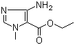 structure of CAS# 61982-18-1, Ethyl 4-amino-1-methyl-1H-imidazole-5-carboxylate;4-Amino-1-methyl-1H-imidazole-5-carboxylic acid ethyl ester
