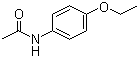 非那西丁分子结构 (CAS 62-44-2)