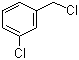 structure of CAS# 620-20-2, 3-Chlorobenzyl chloride;1-chloro-3-(chloromethyl)-benzene; alpha,3-Dichlorotoluene