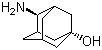 structure of CAS# 62058-03-1, trans-4-Aminoadamantan-1-ol;trans-4-Amino-1-hydroxyadamantane