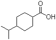Isopropyl-cyclohexanecarboxylic acid molecular structure (CAS 62067-45-2)