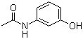 结构式 CAS# 621-42-1, 3'-羟基-N-乙酰苯胺