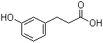结构式 CAS# 621-54-5, 3-(3-羟基苯基)丙酸