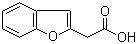 structure of CAS# 62119-70-4, 2-Benzofuranacetic acid;2-(Benzofuran-2-yl)acetic acid; 2-Benzofuranylacetic acid