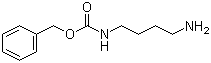 结构式 CAS# 62146-62-7, N-(苄氧羰基)-1,4-丁二胺