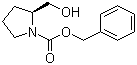 structure of CAS# 6216-63-3, N-Cbz-L-prolinol