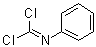 structure of CAS# 622-44-6, N-Phenylcarbonimidic dichloride;N-Phenyliminocarbonyl dichloride; NSC 2051; Phenyl carbylamine chloride; Phenyl isocyanide, dichloride; Phenylcarbonimidic dichloride; Phenylimidocarbonyl chloride; Phenylisonitrile dichloride