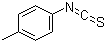 structure of CAS# 622-59-3, 4-Methylphenyl isothiocyanate;p-Tolyl isothiocyanate