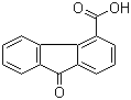 structure of CAS# 6223-83-2, 9-Fluorenone-4-carboxylic acid;9-Oxo-4-fluorenecarboxylic acid