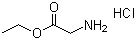 structure of CAS# 623-33-6, Glycine ethyl ester hydrochloride;Ethyl glycinate hydrochloride