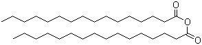 Palmitic anhydride molecular structure (CAS 623-65-4)