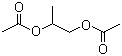Propylene glycol diacetate molecular structure (CAS 623-84-7)