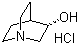 structure of CAS# 6238-13-7, 3-Quinuclidinol hydrochloride