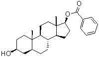 (3beta,5alpha,17beta)-Androstane-3,17-diol 17-benzoate molecular structure (CAS 6242-26-8)