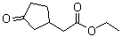 3-Oxocyclopentaneacetic acid ethyl ester molecular structure (CAS 62457-60-7)