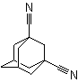 structure of CAS# 62472-38-2, Adamantane-1,3-dicarbonitrile;Tricyclo[3.3.1.1(3,7)]decane-1,3-dicarbonitrile