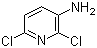 structure of CAS# 62476-56-6, 2,6-Dichloropyridin-3-amine;2,6-Dichloro-3-pyridylamine