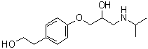 结构式 CAS# 62572-94-5, O-去甲基美托洛尔