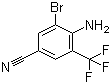 结构式 CAS# 62584-27-4, 4-氨基-3-溴-5-三氟甲基苯腈