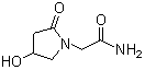 结构式 CAS# 62613-82-5, 奥拉西坦; 4-羟基-2-氧代吡咯烷-N-乙酰胺