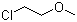 2-Chloroethyl methyl ether molecular structure (CAS 627-42-9)