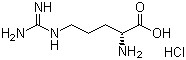 structure of CAS# 627-75-8, D-(-)-Arginine hydrochloride