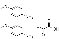 结构式 CAS# 62778-12-5, N,N-二甲基-1,4-苯二胺草酸盐; N,N-二甲基对苯二胺草酸盐