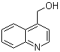4-喹啉甲醇分子结构 (CAS 6281-32-9)