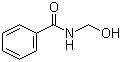structure of CAS# 6282-02-6, N-(Hydroxymethyl)benzamide;Benzamidomethanol